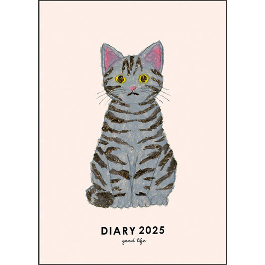 Cat diary|2025 Annual planner|Yusuke Yonezu